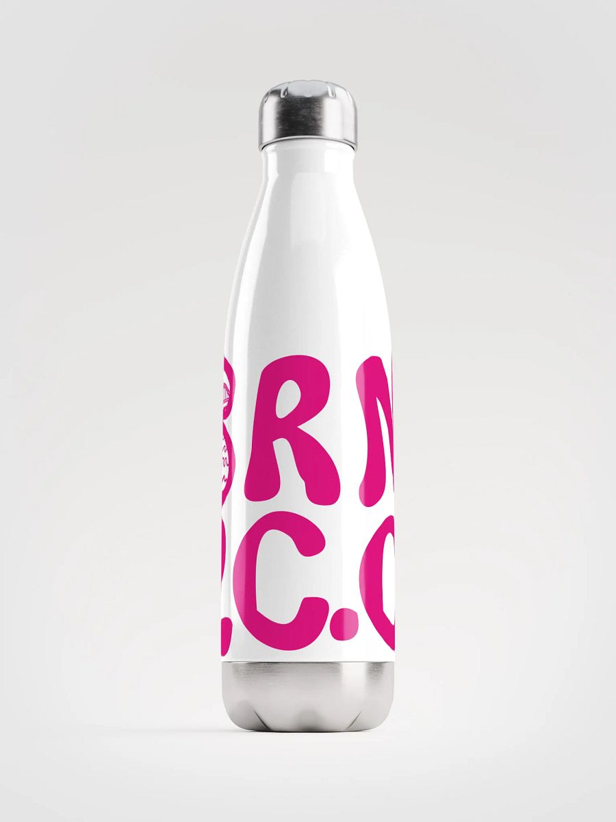 BRN.2C.C.™ | Stainless Bottle | Vibrant Pink on White 💧 product image (1)