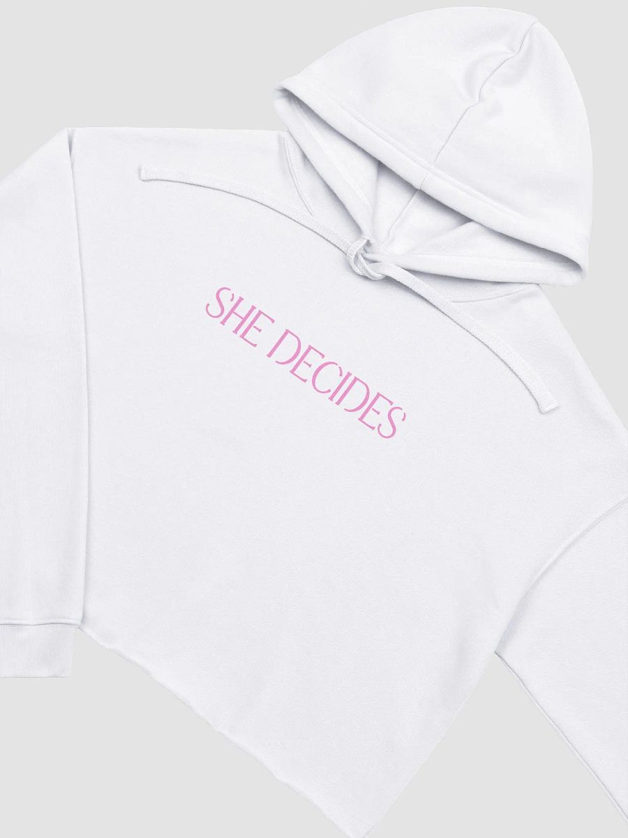 SHE DECIDES Cute Cropped Hoodie product image (3)