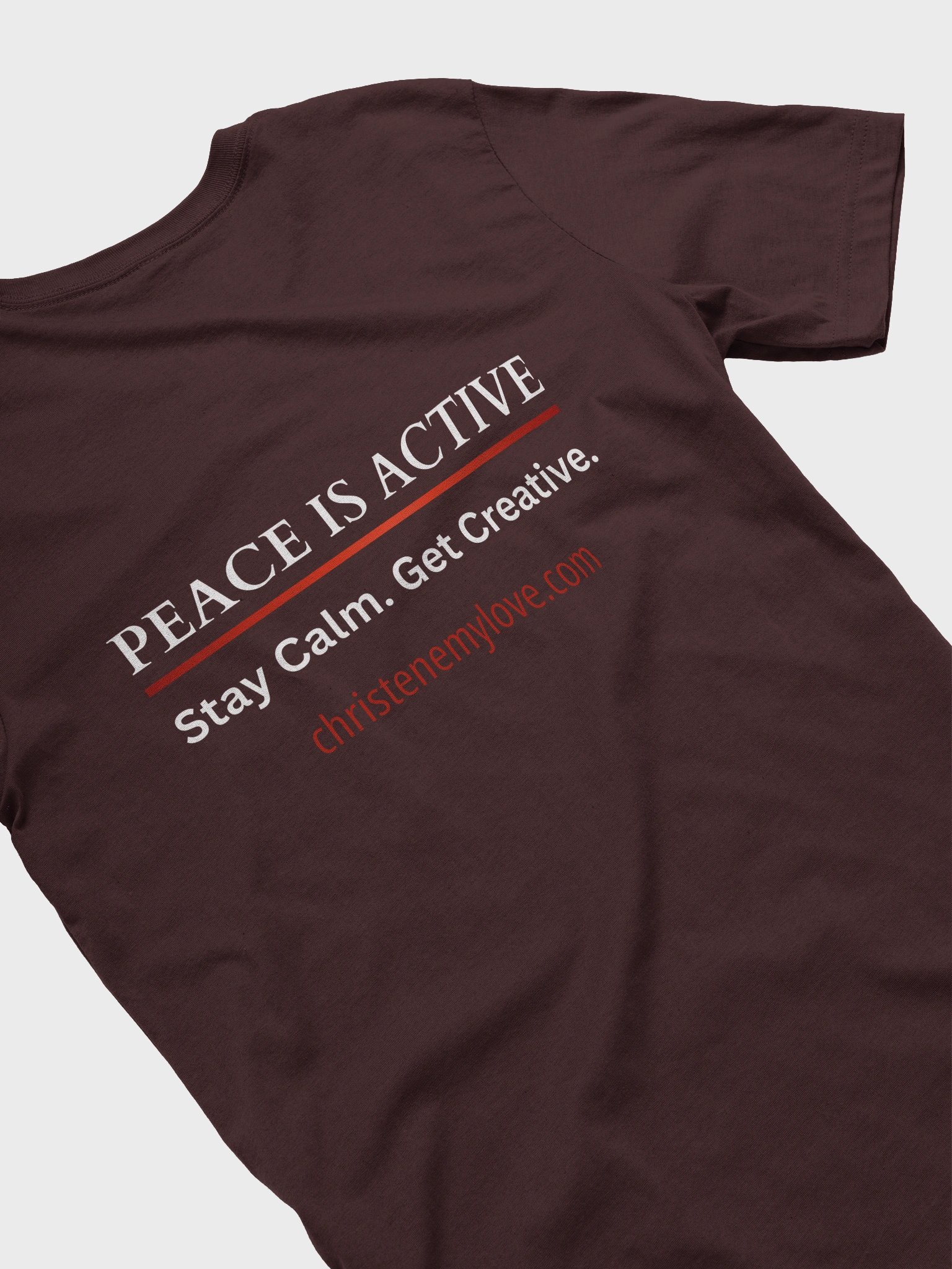 Pacifism is not Passivism Lightweight Classic Fit T-Shirt product image (4)