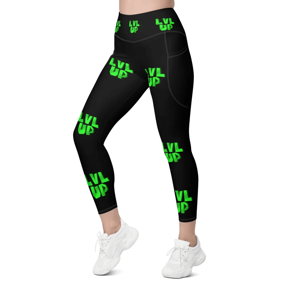 LVL UP Black Yoga Pants product image (10)