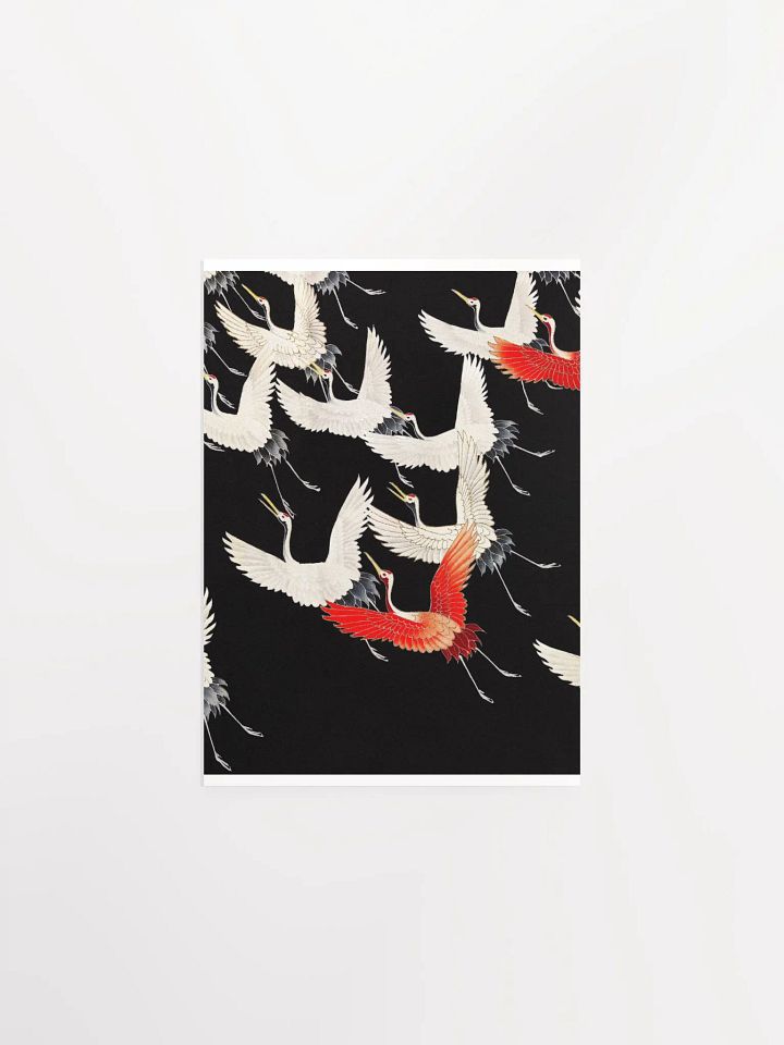 Furisode with a Myriad of Flying Cranes by anonymous product image (1)