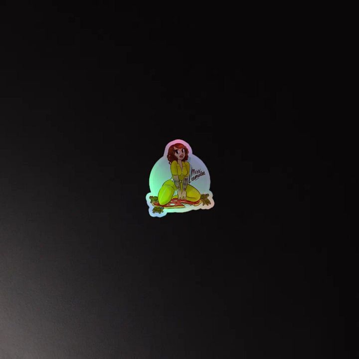 Holographic April Sticker product image (2)
