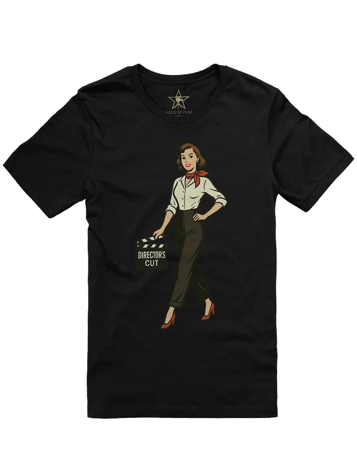 Film Director Pin-up Girl 1940's Retro Concert Tee Fit Unisex T-Shirt product image (1)