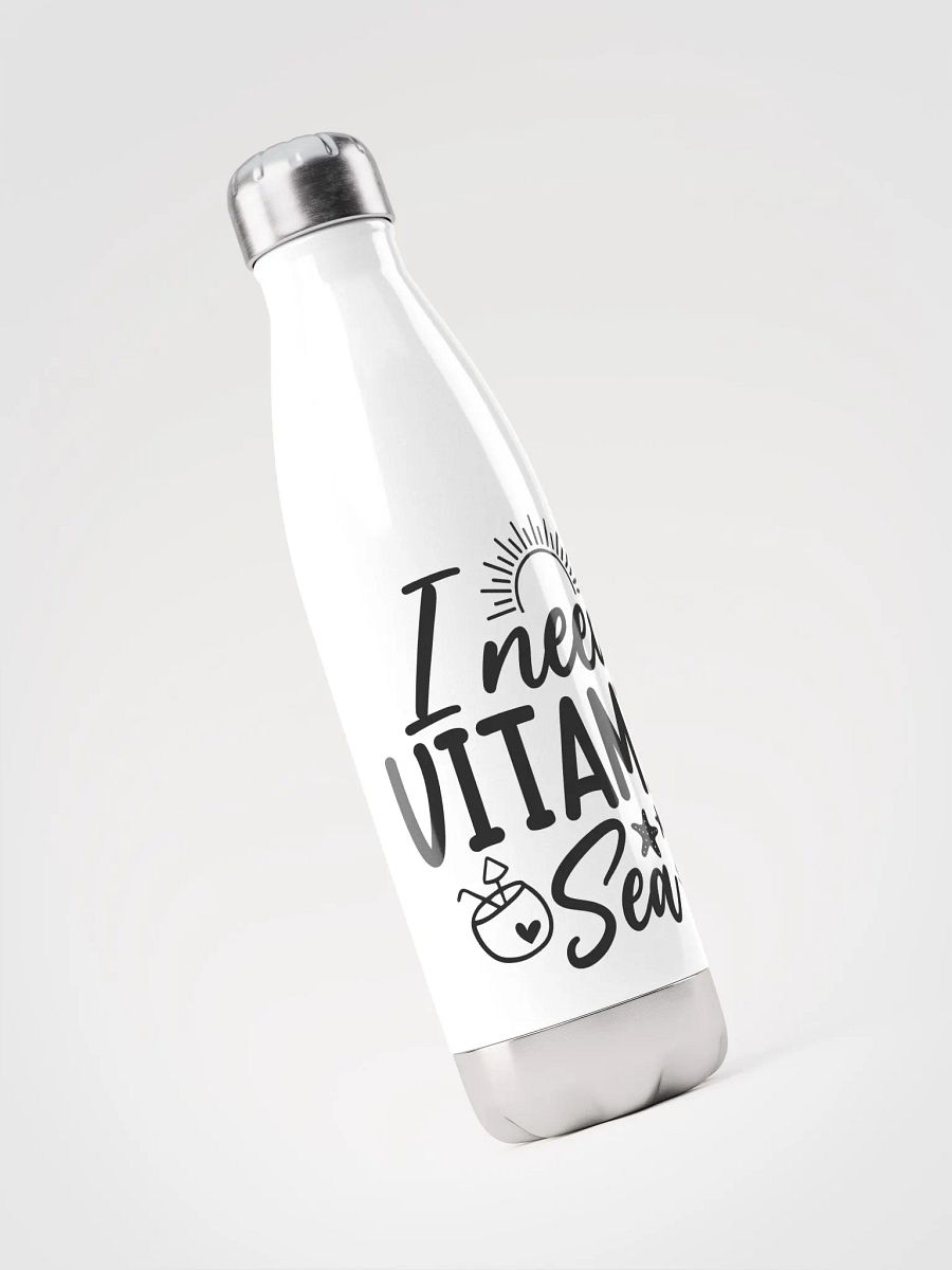 Sun-Kissed Seaside Stainless Steel Water Bottle product image (3)