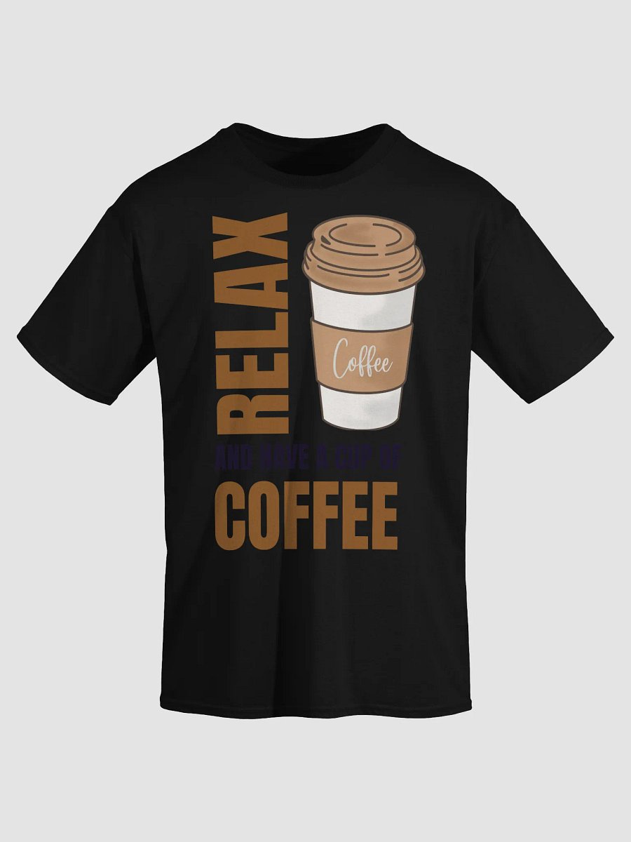Relax & Sip Coffee Graphic Tee product image (23)