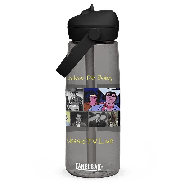 Vintage Film and TV Collage Water Bottle product image (3)