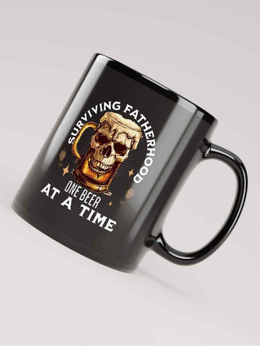 Fathers Day Surviving Fatherhood-One Beer At A Time-Coffee Mug product image (4)