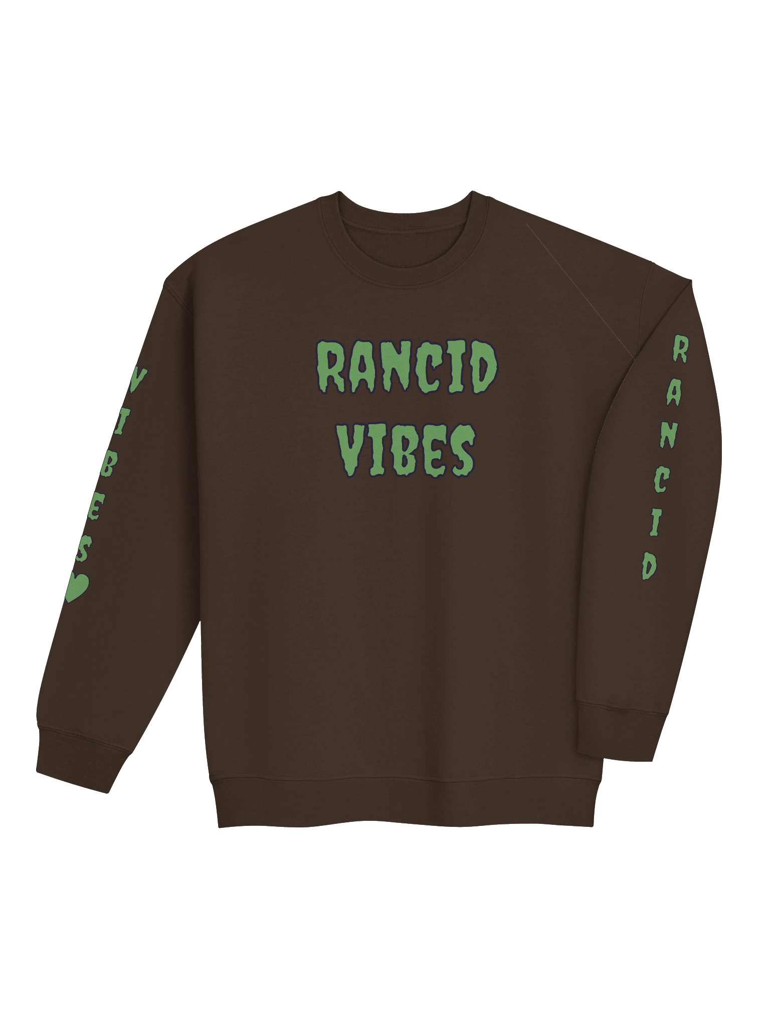 Rancid Vibes sleeve print sweatshirt product image (16)