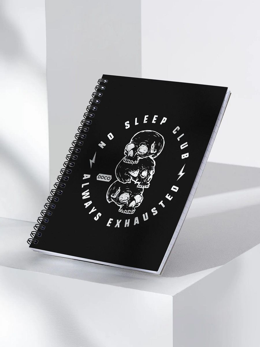 No Sleep Club - Spiral Notebook product image (4)