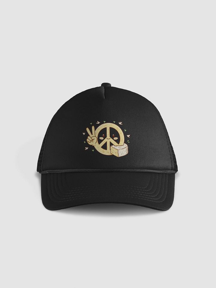 Cheesy Peace Foam Trucker Hat product image (2)