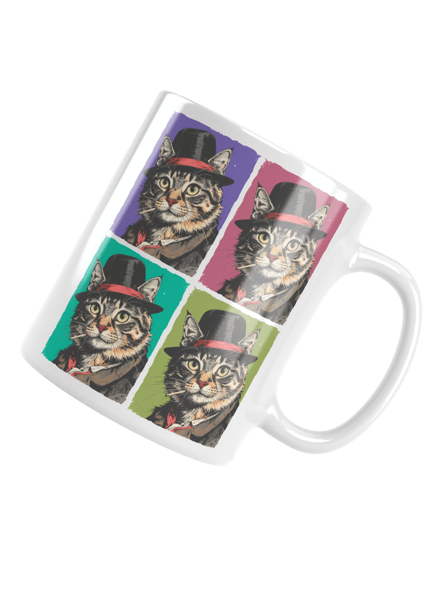The Smoking Cat Society Mug product image (5)