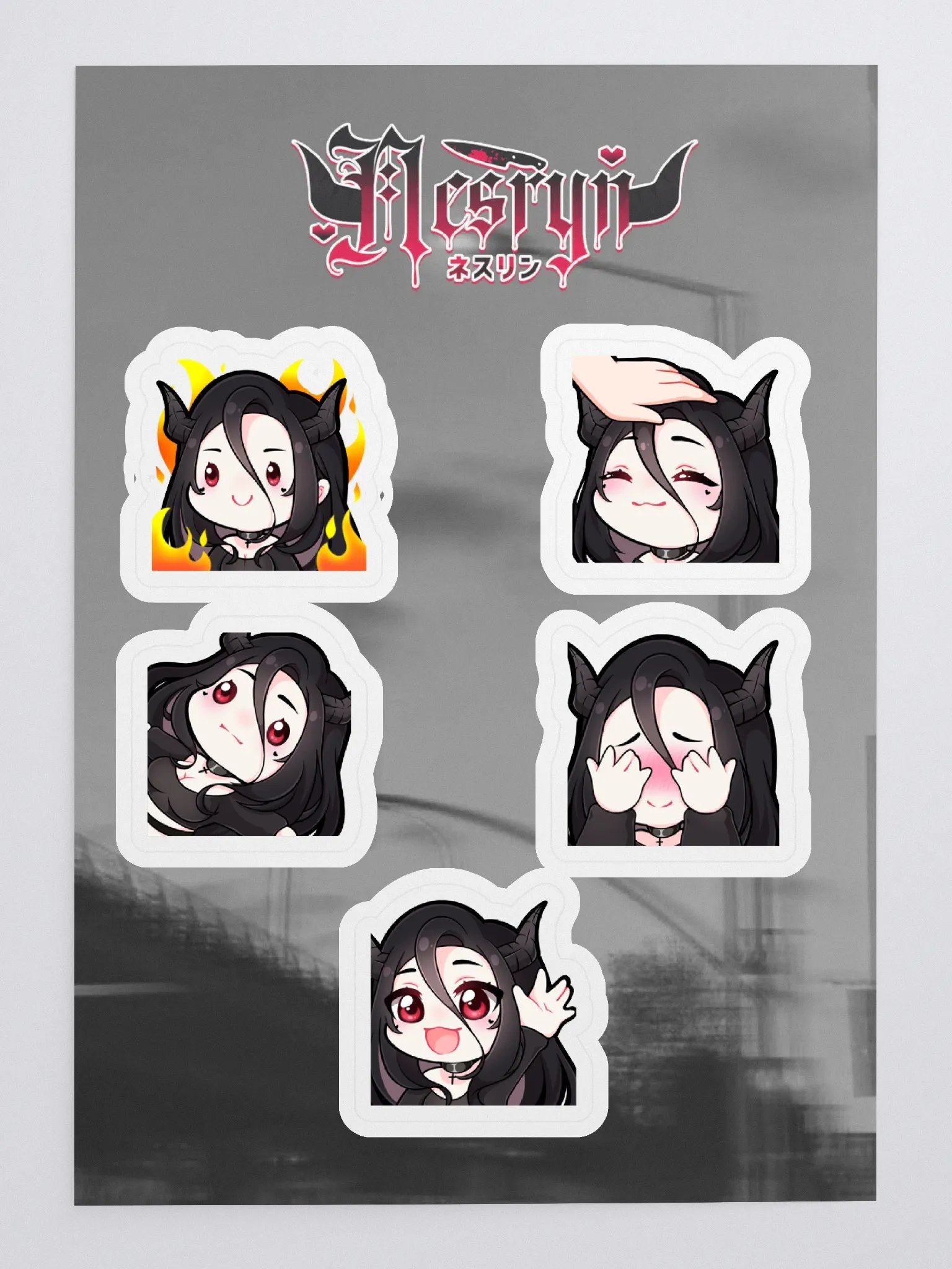 Emote Sticker Sheet product image (3)