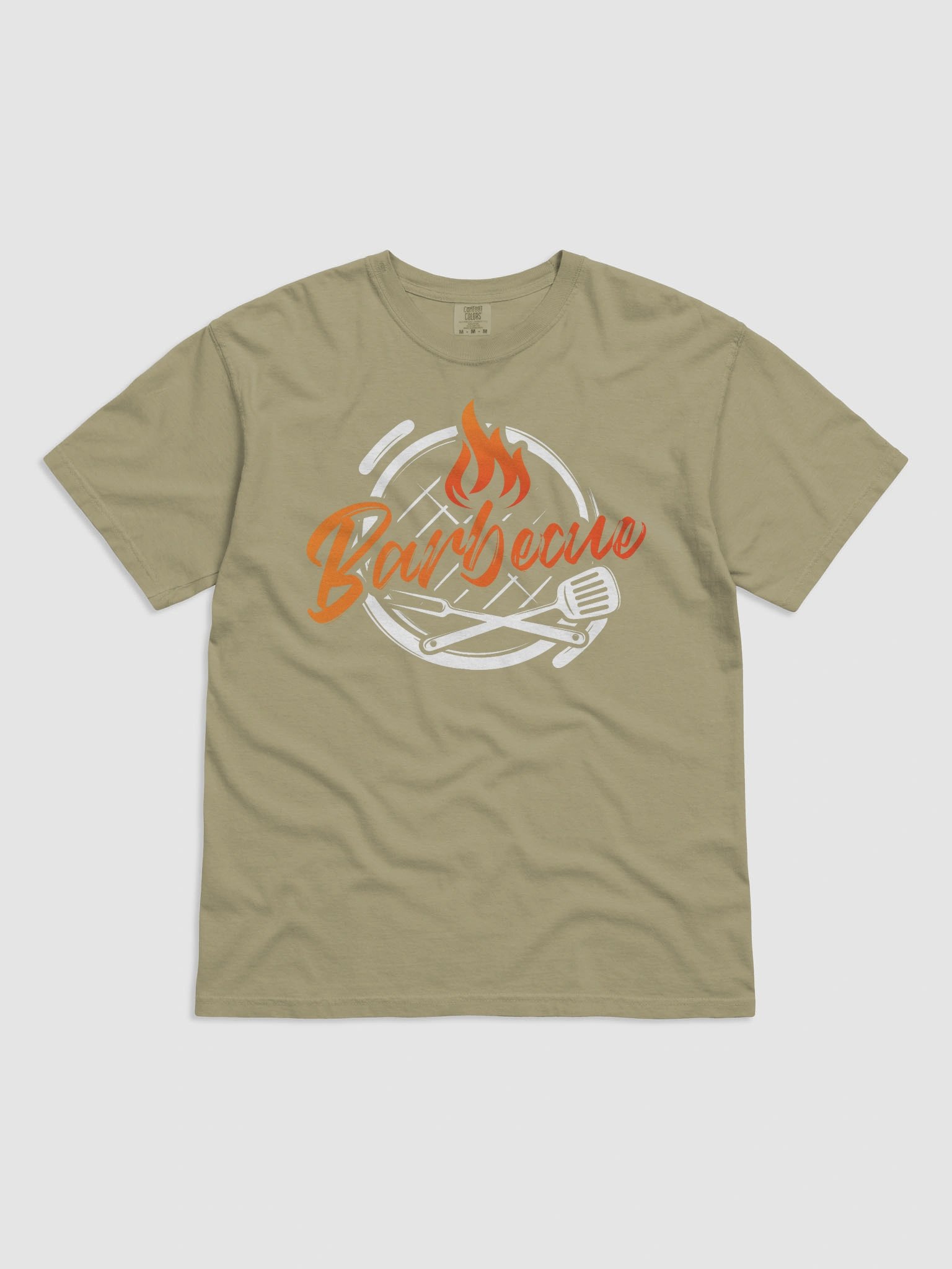 Flaming Barbecue Script Tee product image (3)