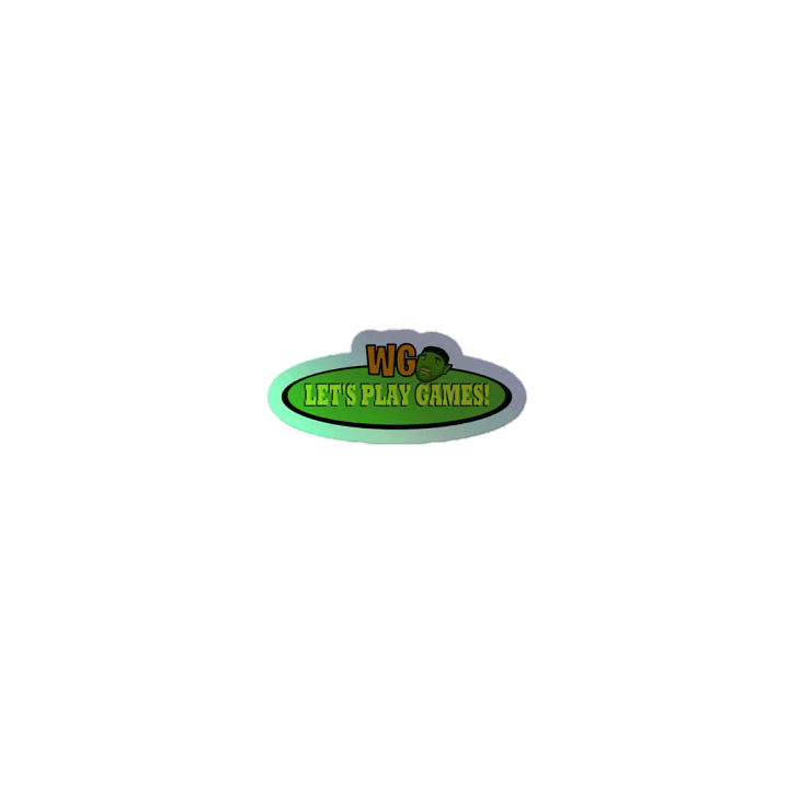 Let's Play Games! Holographic Sticker Sheet product image (1)