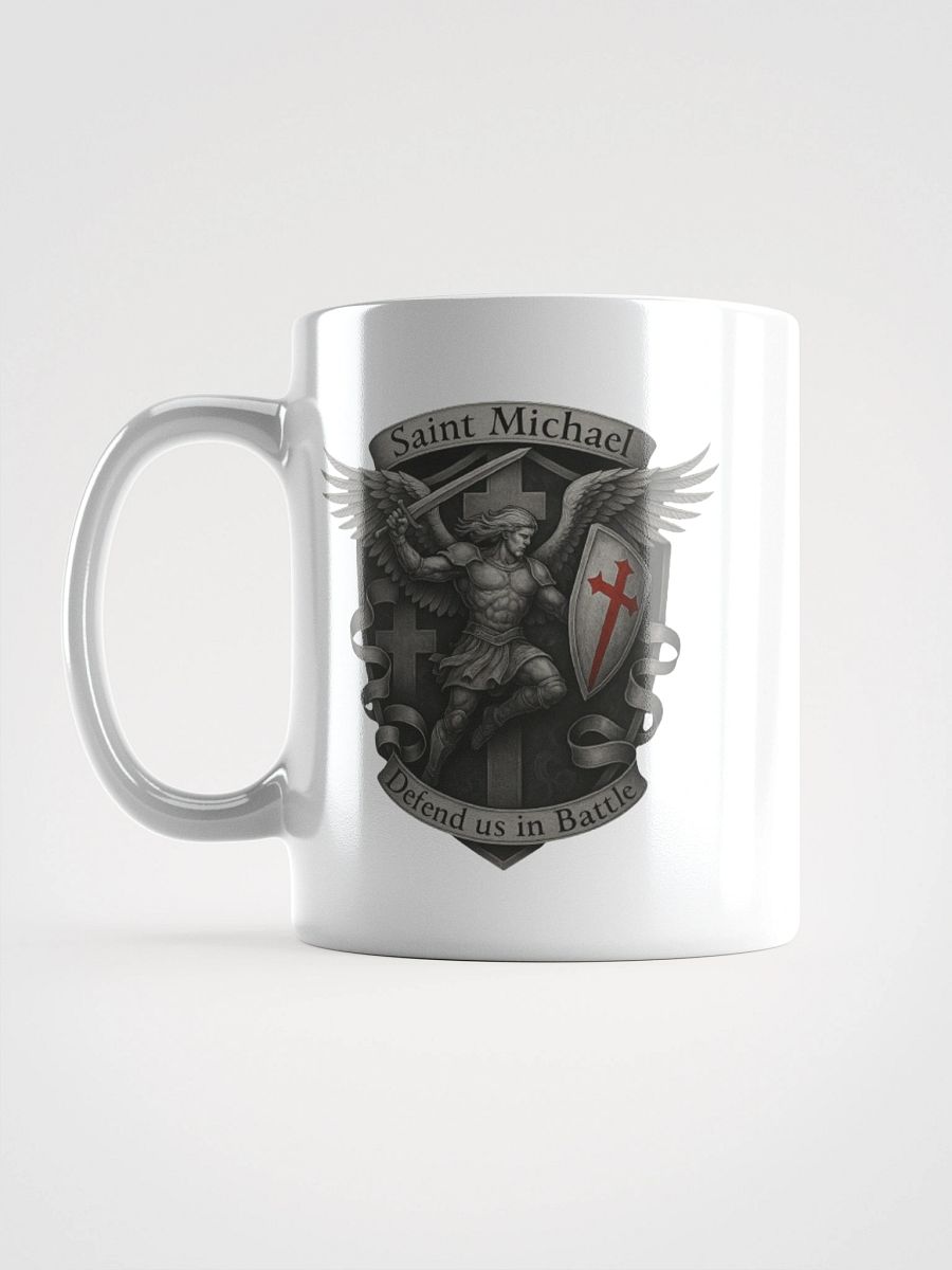 St Michael Defend Us In Battle Mug product image (16)