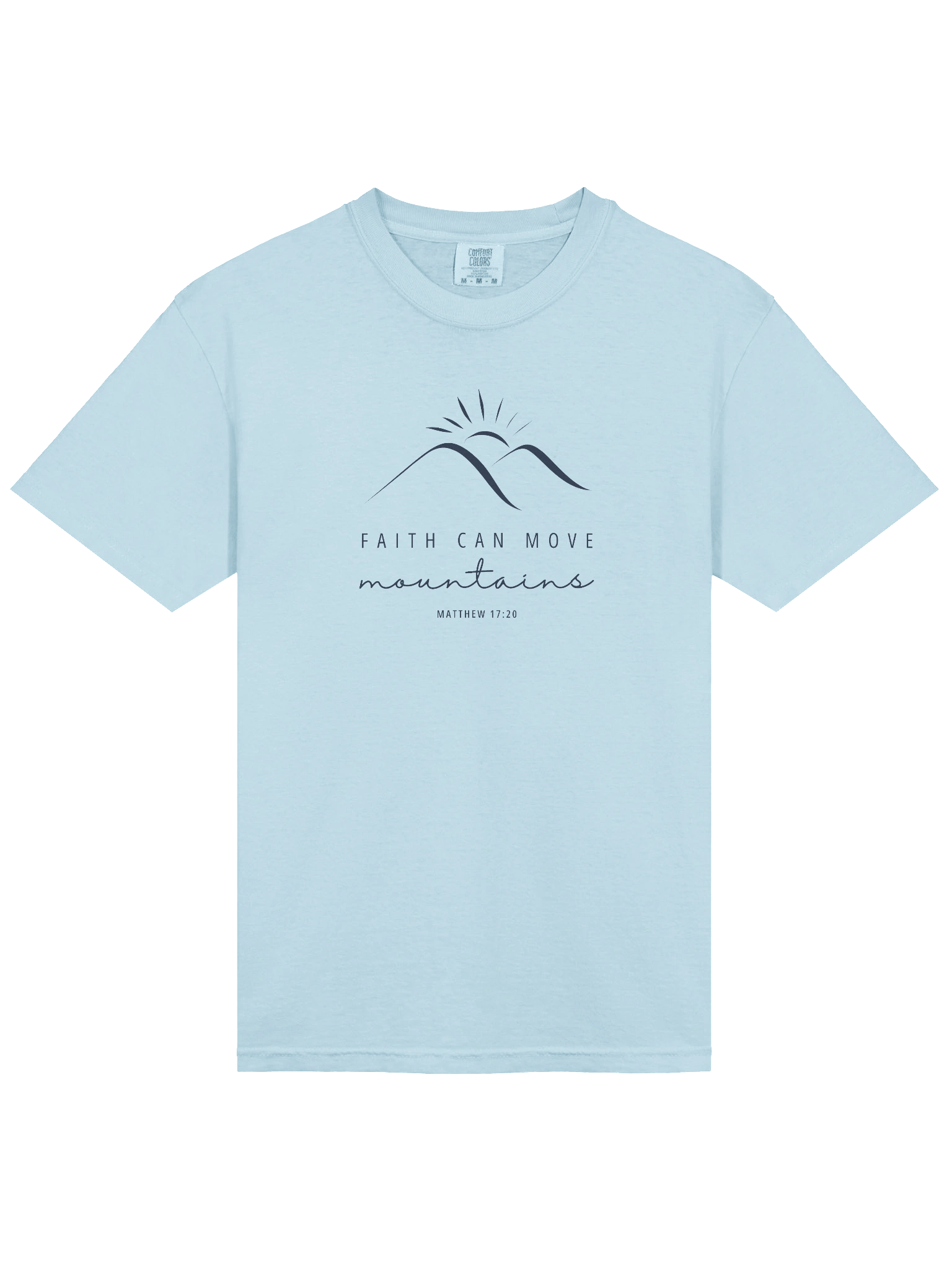 Faith Can Move Mountains – Unisex Tee product image (4)