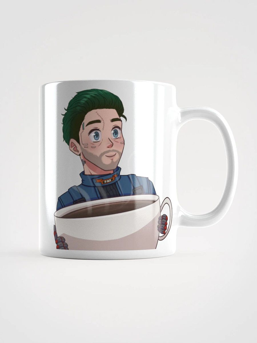 Caffeinated Corey Coffee Cup - White product image (1)
