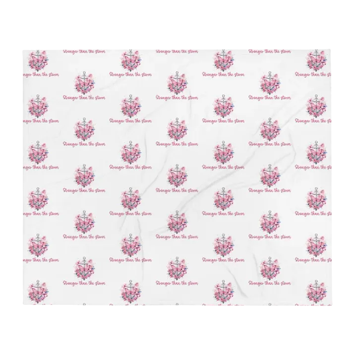 Stronger Than The Storm Blanket product image (1)