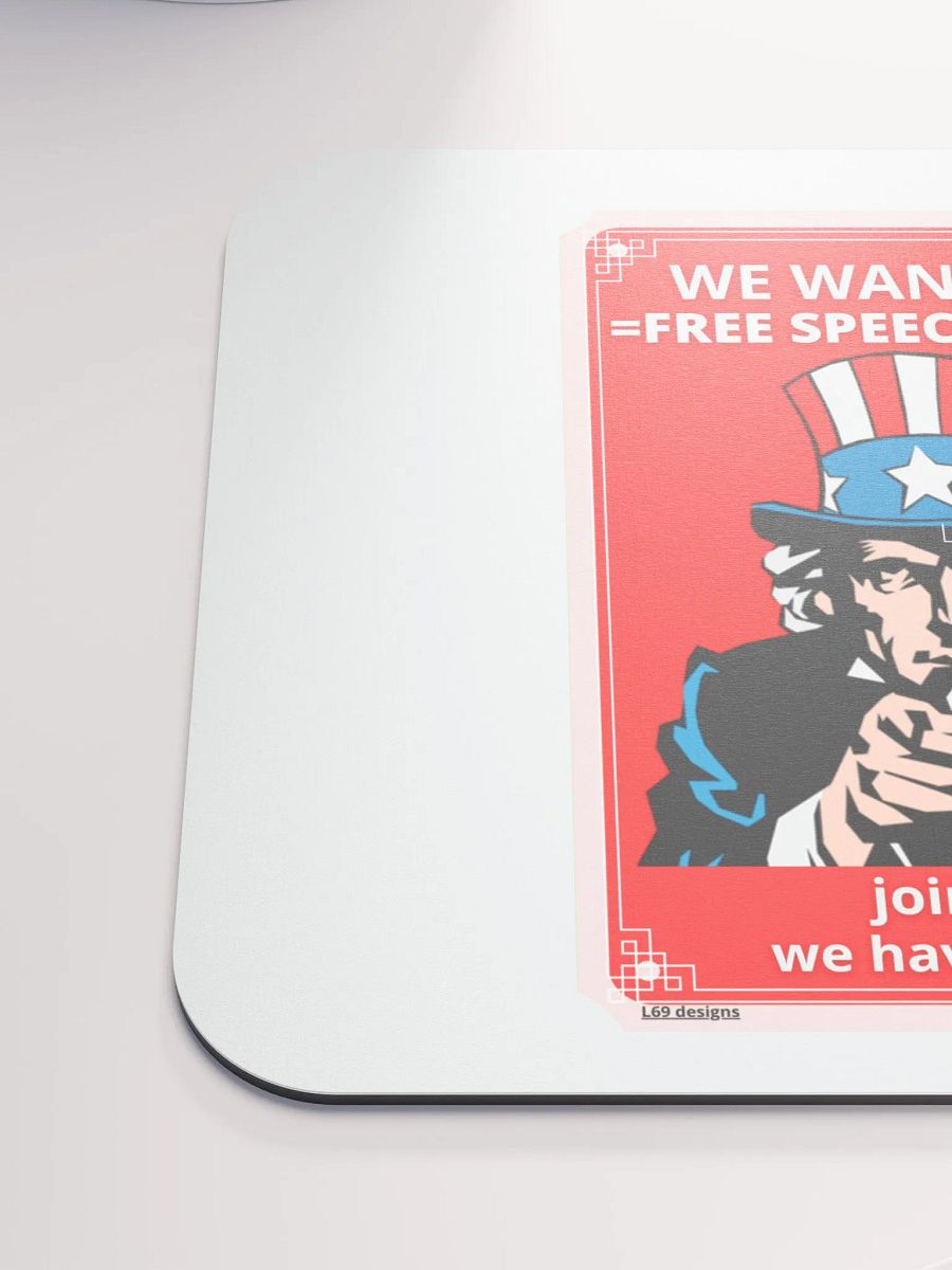 WE WANT YOU FOR FREE SPEECH ARMY product image (6)