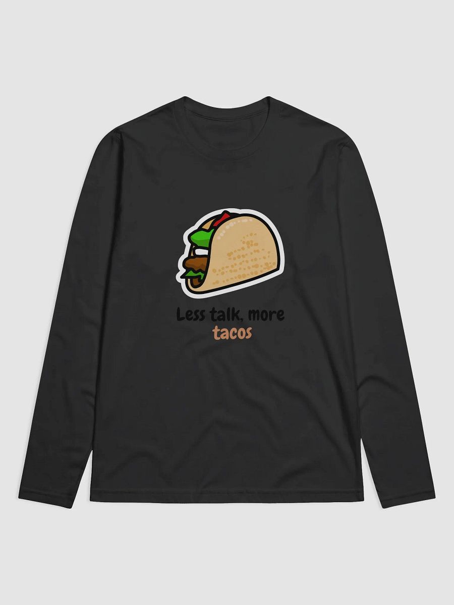 Taco Lover's Premium Long Sleeve Tee product image (3)