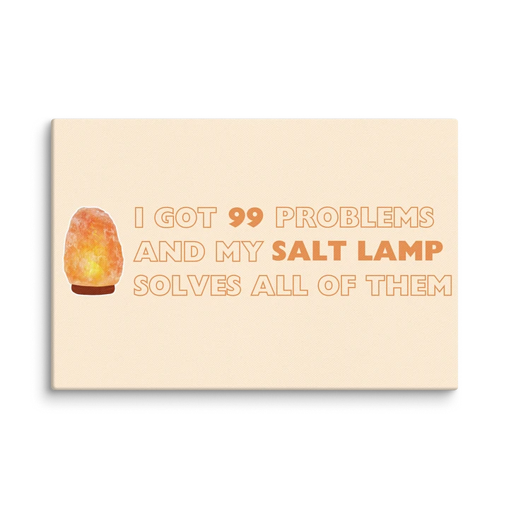 Canvas - power of the salt lamp product image (1)