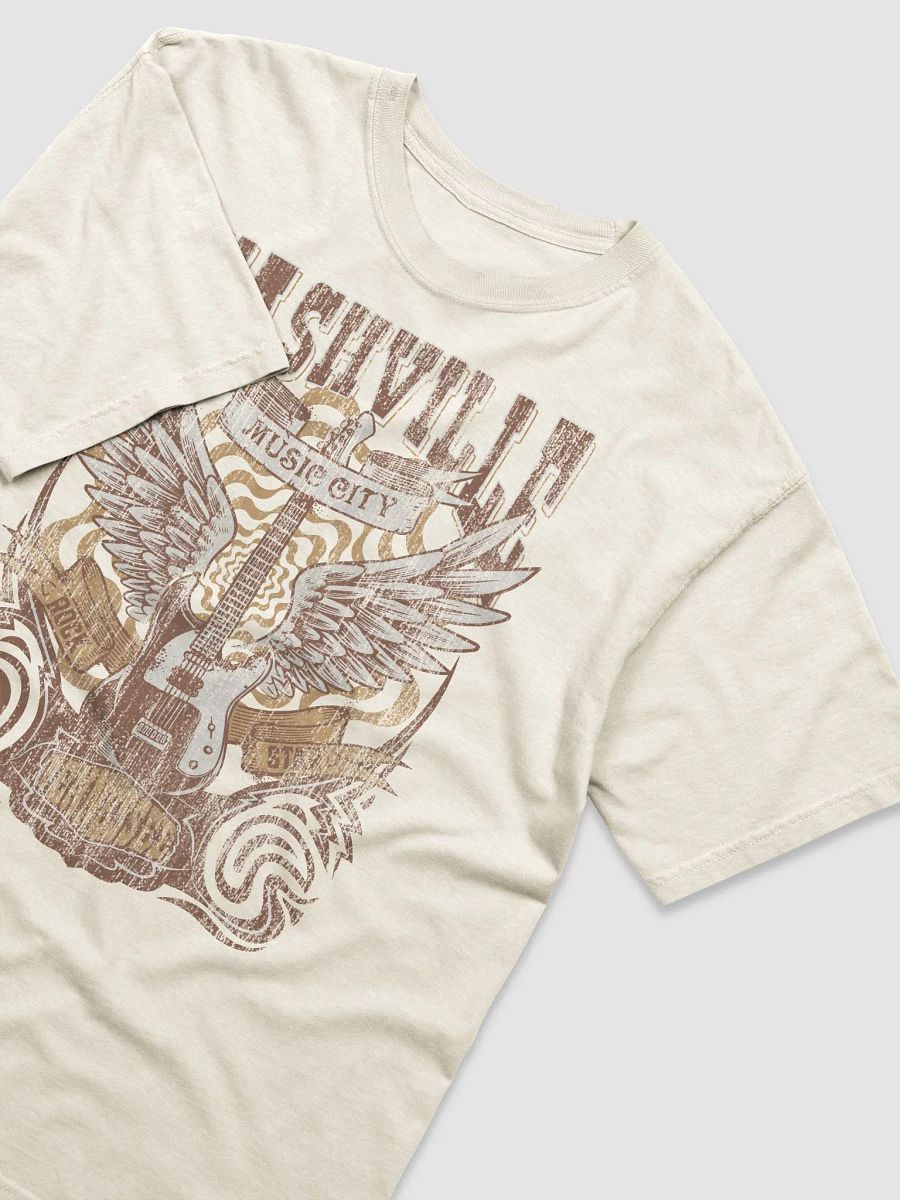 Nashville Music City T-Shirt | Retro-Style Western Grunge Tee for Travel and Road Trips product image (10)