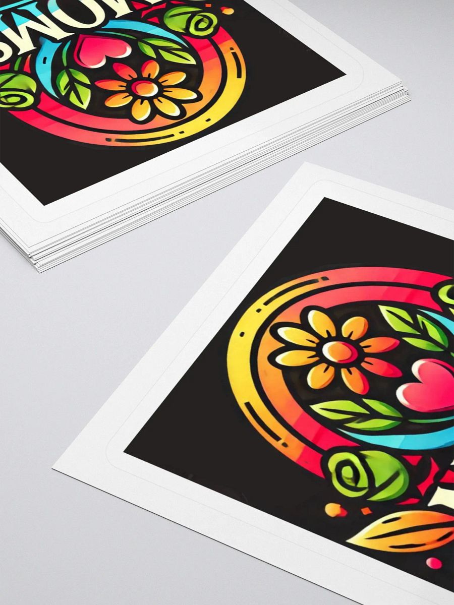 Vibrant MOMS Kiss Cut Stickers product image (16)
