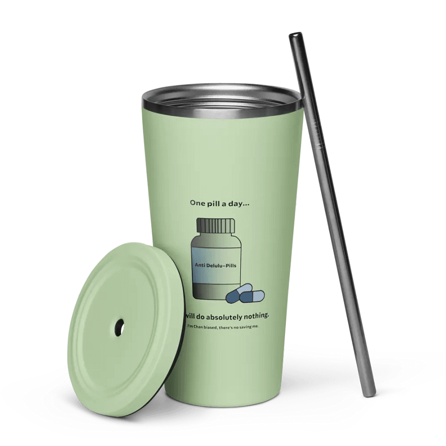 Anti-Delulu Pills | Bang Chan Biased Tumbler product image (48)