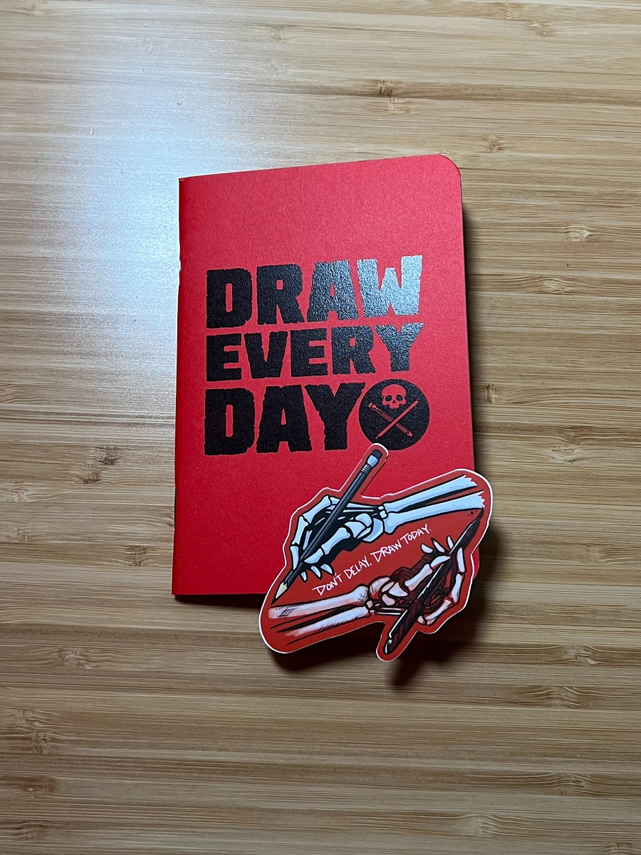 DRAW EVERY DAY EDC Pocket Sketchbook product image (3)