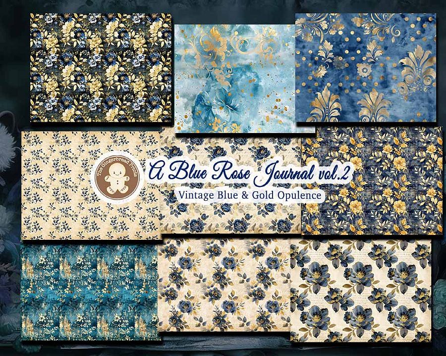 A Blue Rose Journal Vol.2 3-in-one Jumbo Collection Digital Kit product image (10)