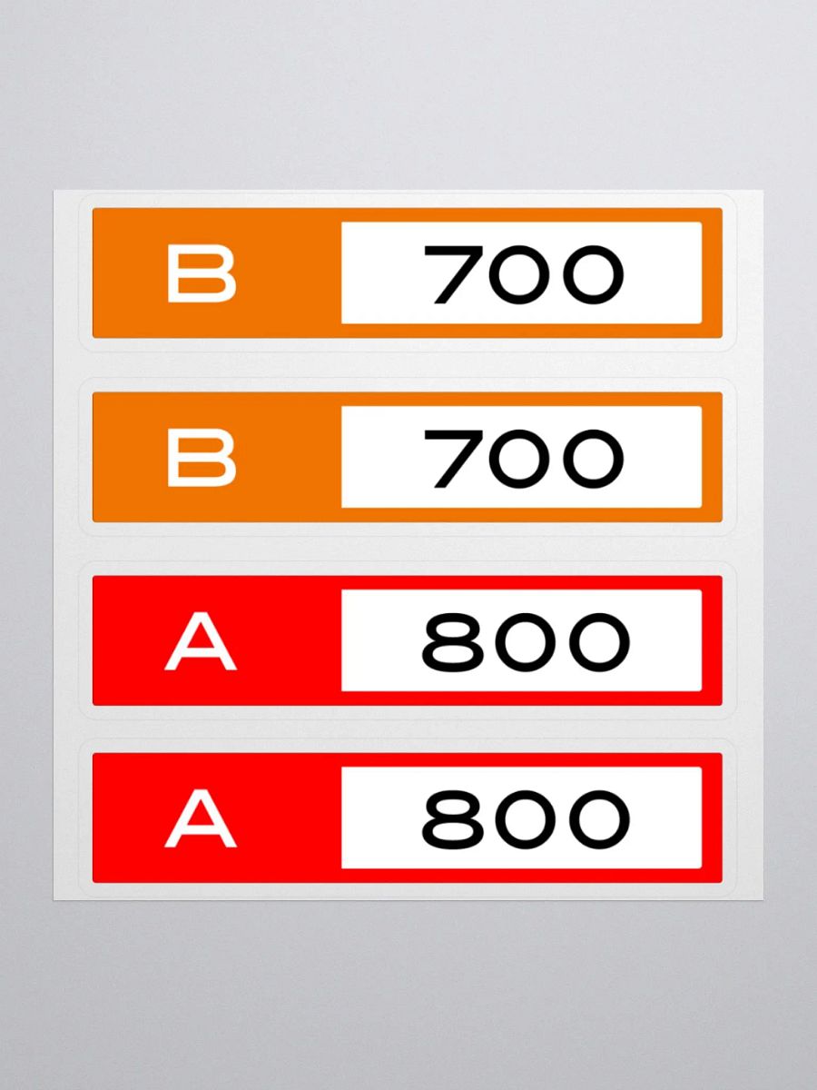 BA Class stickers product image (1)