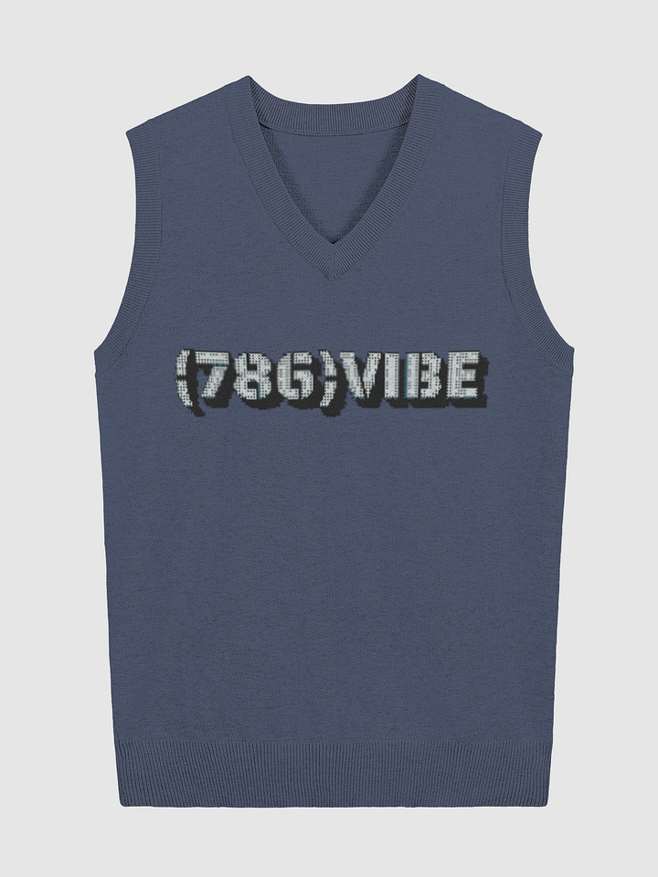 XL Vibe Knitted V-Neck Vest product image (1)