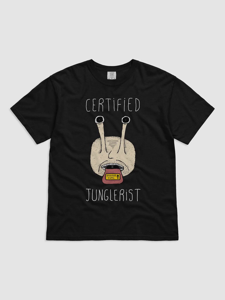 CERTIFIED JUNGLERIST WHITE TEXT product image (1)