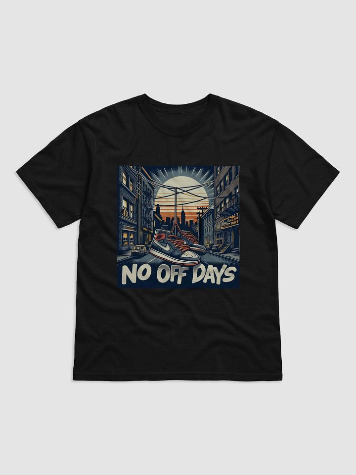 No Off Days Black T-Shirt product image (1)