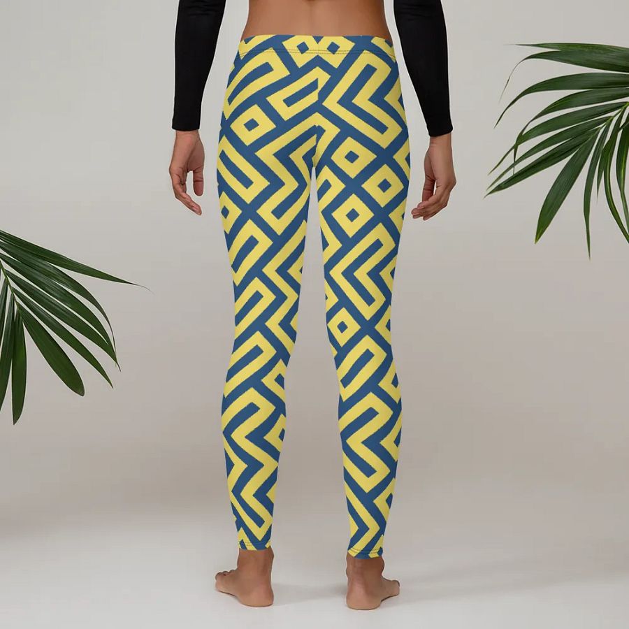 Geometric Glow All-Over Leggings product image (4)