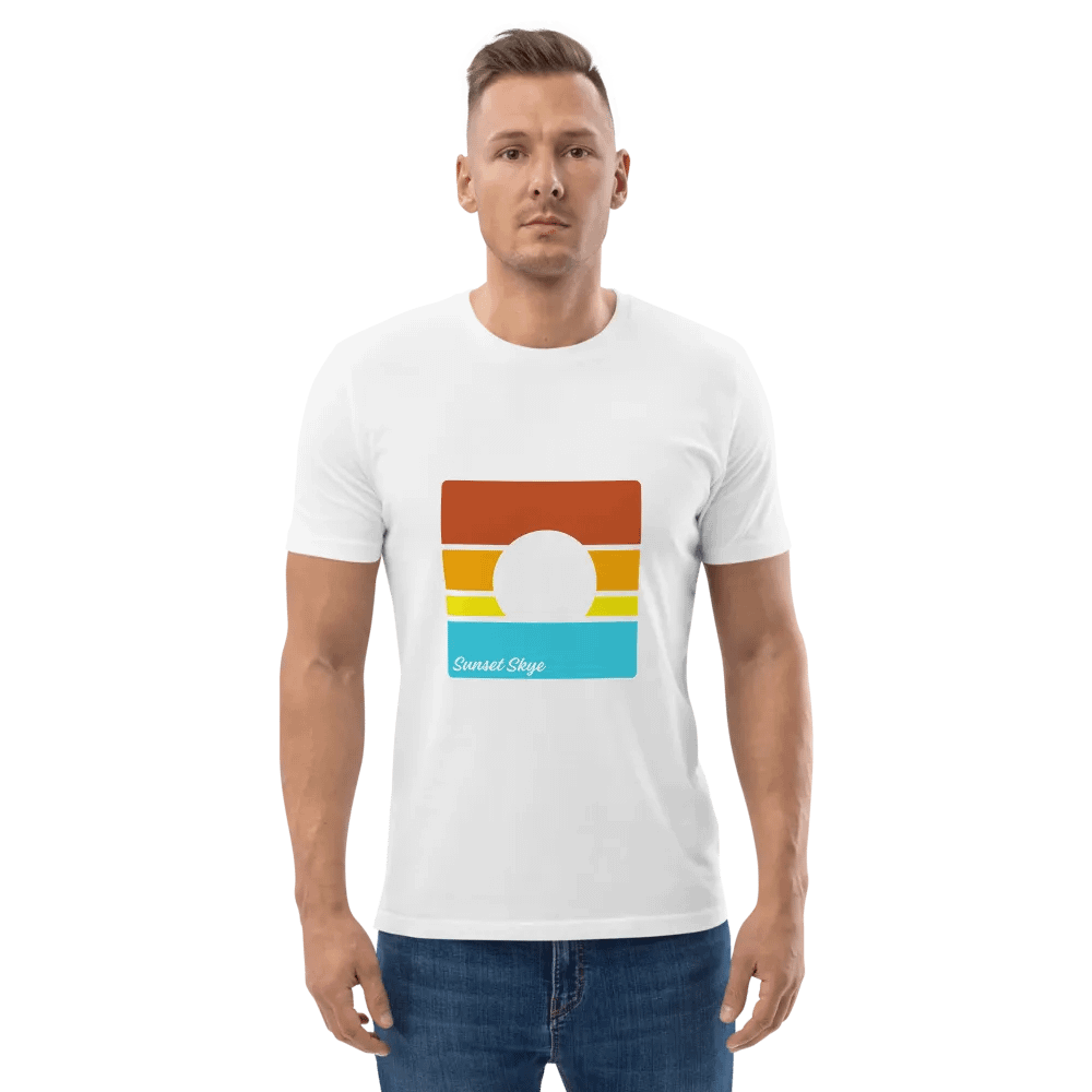 Sunset Sky Organic Cotton Tee product image (10)