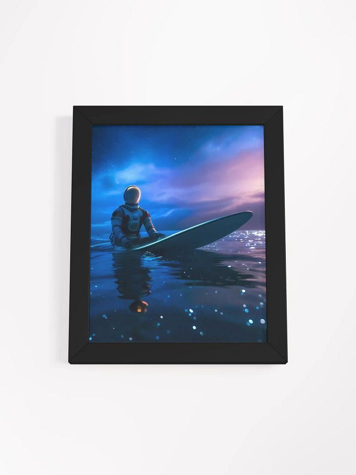 Celestial Surfer Framed Matte Poster product image (9)
