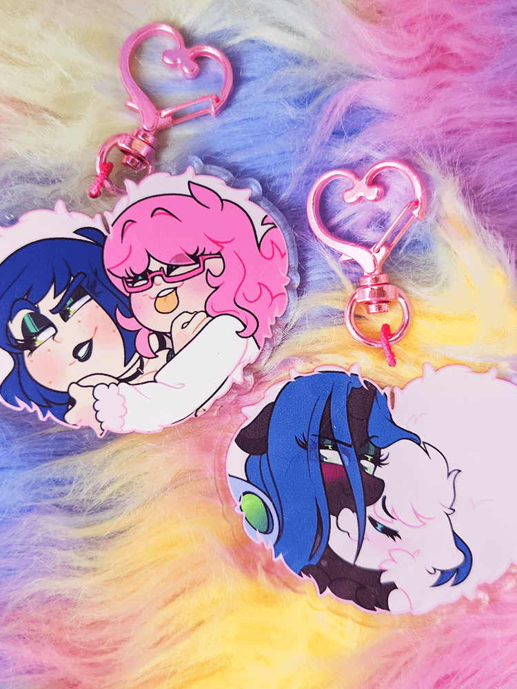 Thus They Were Roommates | Acrylic Charm product image (1)