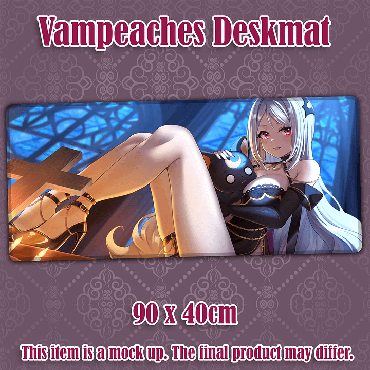 Vampeaches Birthday Deskmat [PREORDER] product image (1)