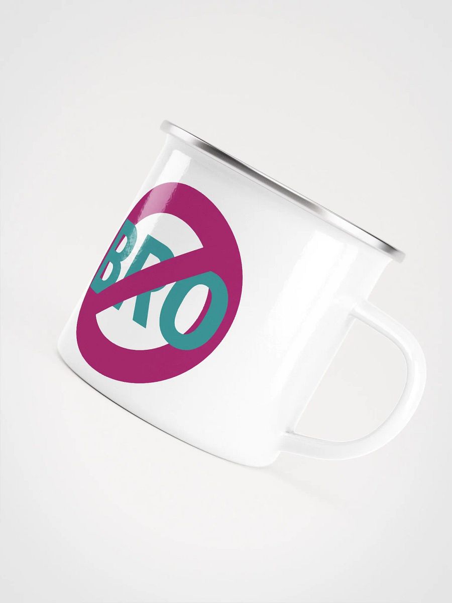 NoBro Enamel Mug product image (4)