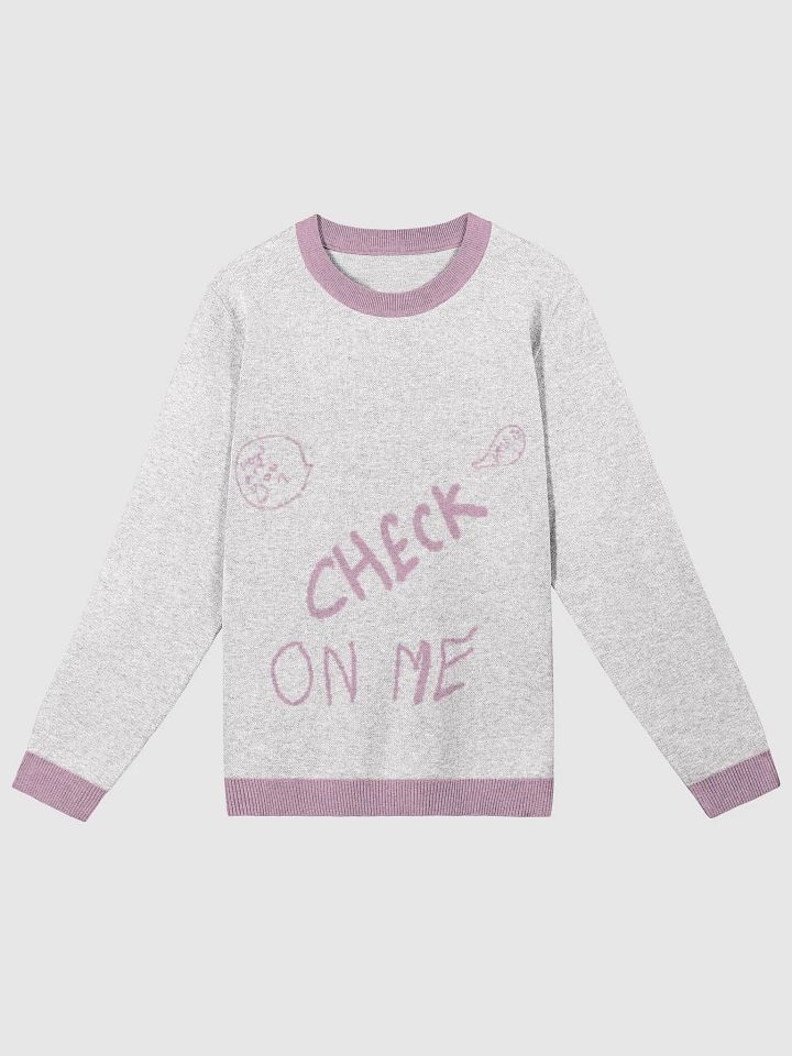 check on me Knit sweater 2 product image (1)