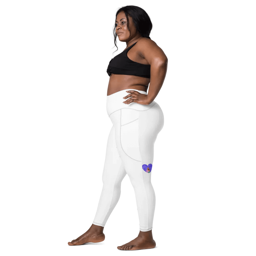 All-Over Print Leggings with Pockets- Whisper product image (8)