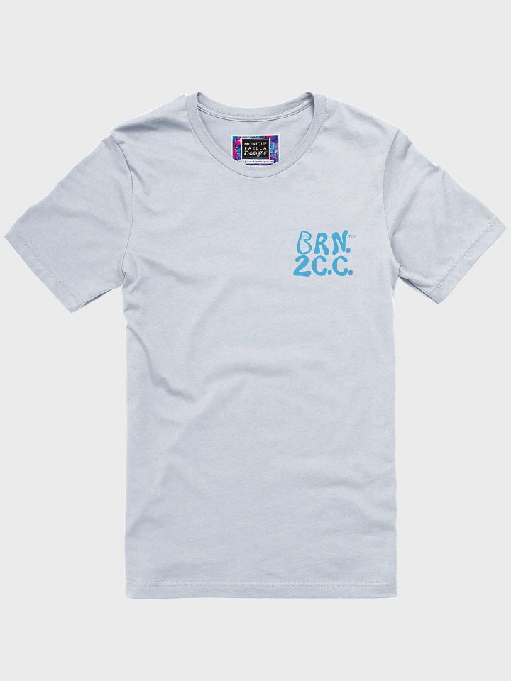 Men's | BOURNE to Cape Cod™ | Supersoft T-Shirt by Bella+Canvas | Deep Sky Blue Logo on Pastel Colors product image (2)