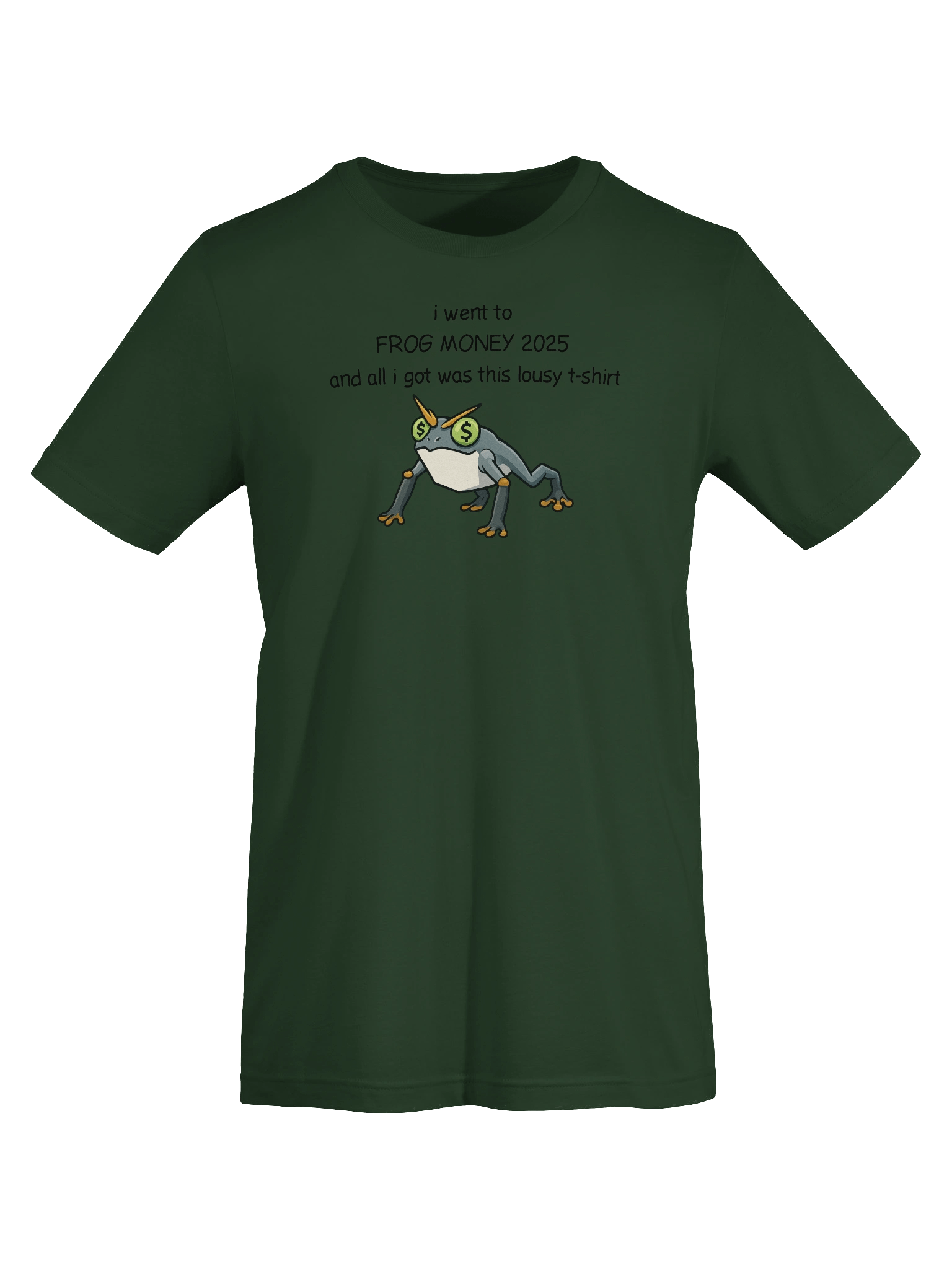 FROGMONEY2025 lousy t-shirt product image (26)