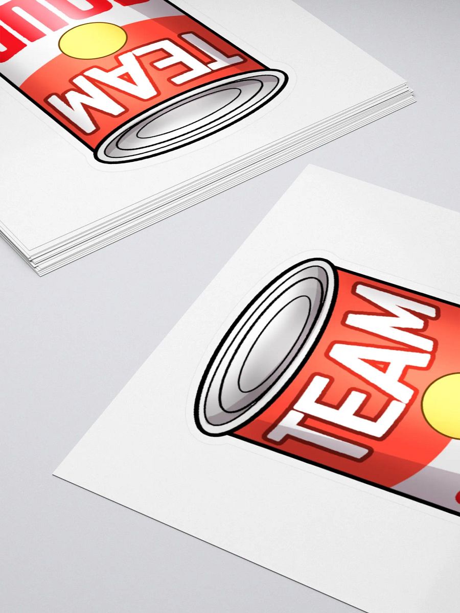 Team Soup Kiss Cut Sticker product image (4)