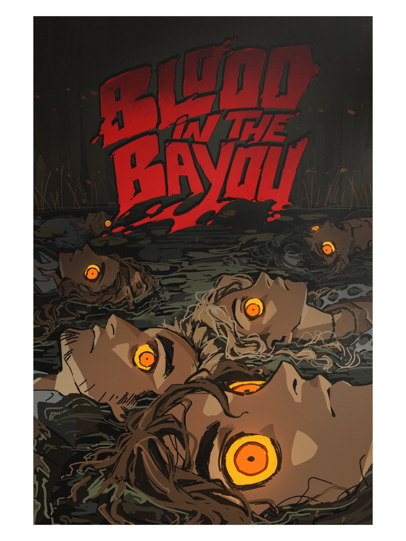 Blood in the Bayou Campaign Poster product image (1)