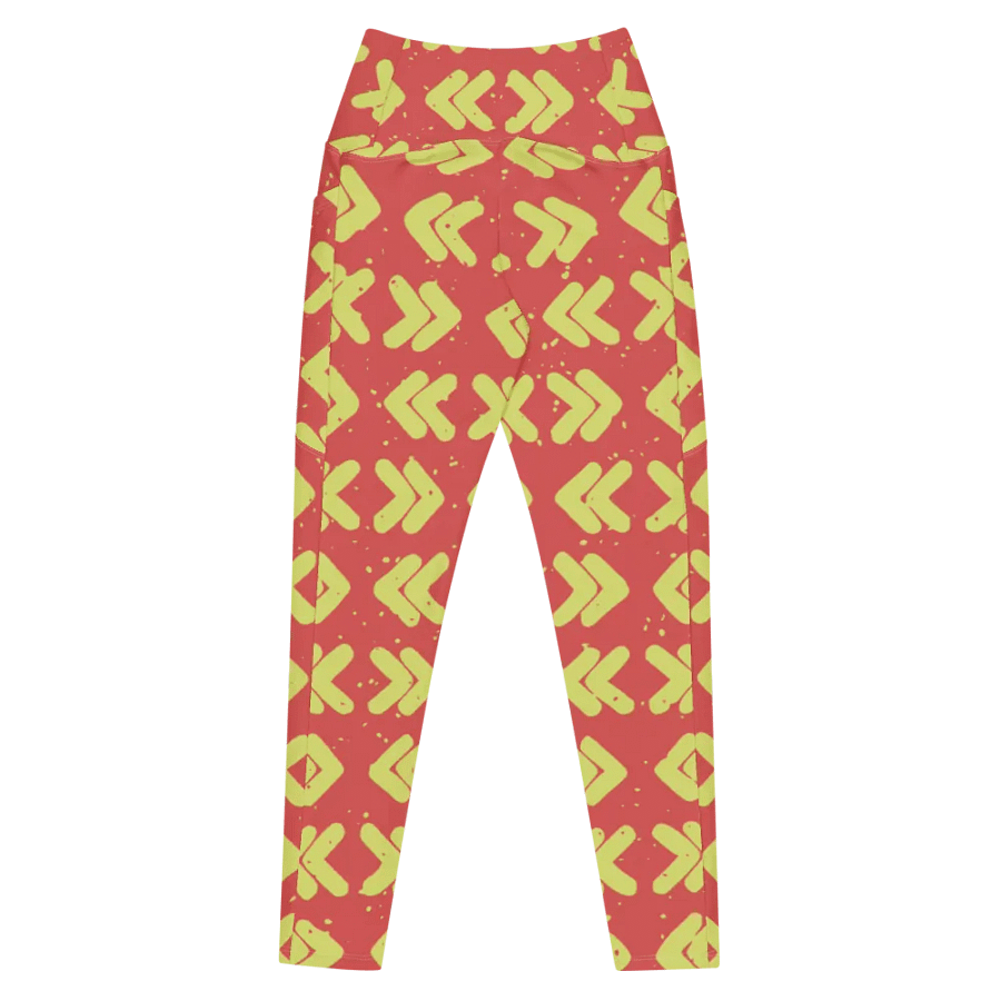 Leggings with Pockets – Seamless Geometric Pattern for Stylish Functionality product image (8)