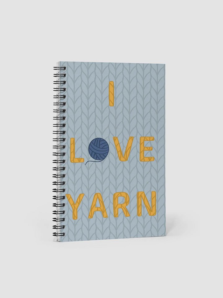I Love Yarn (Notebook) product image (1)