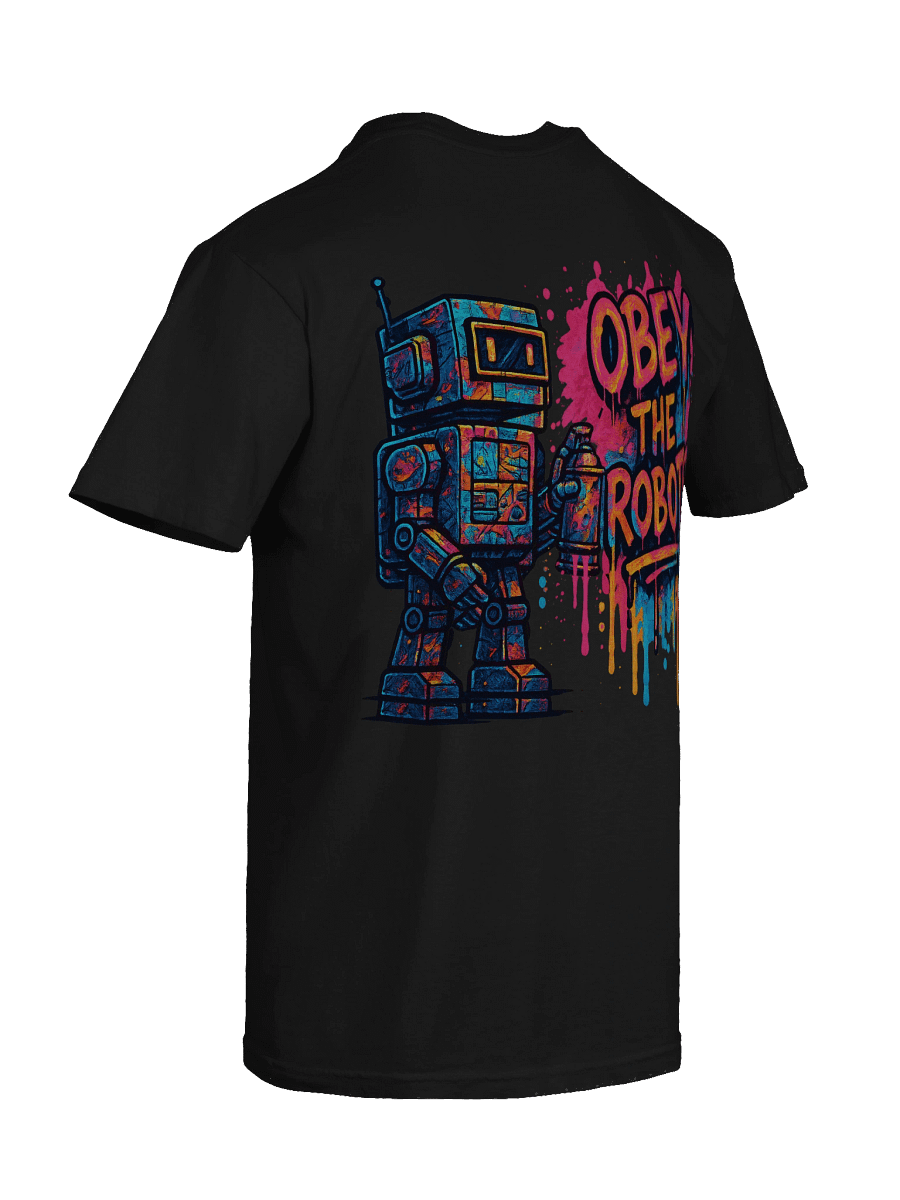 Obey the Robots Backside Designs – Retro Graffiti Street Art product image (9)