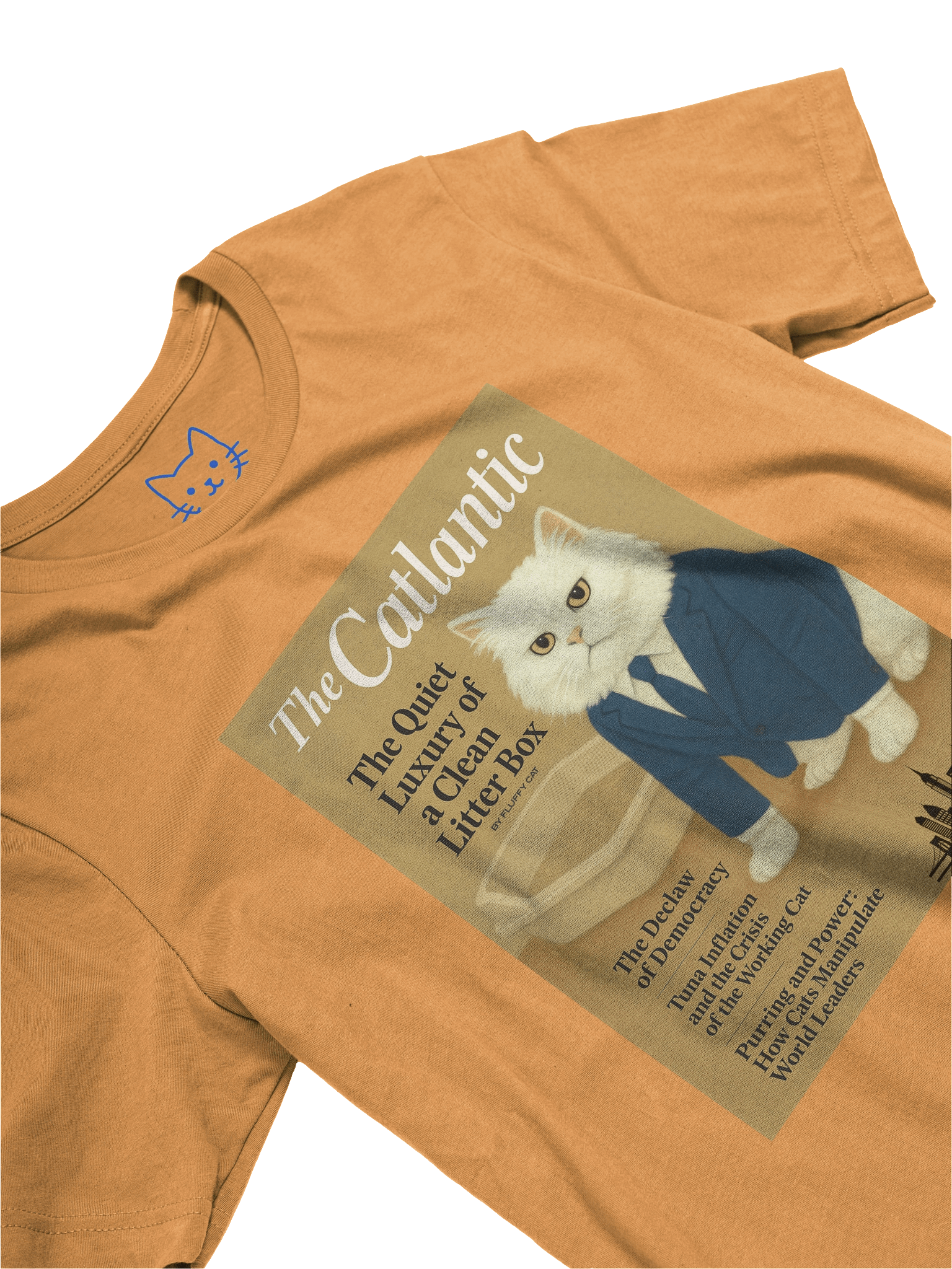 The Catlantic Magazine Parody "Quiet Luxury" Unisex T-Shirt product image (51)